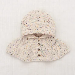 Cate Capelet in Iris Confetti by Misha & Puff