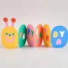 Caterpillar Fold Out Birthday Greetings Card by Susie Hammer for Wrap