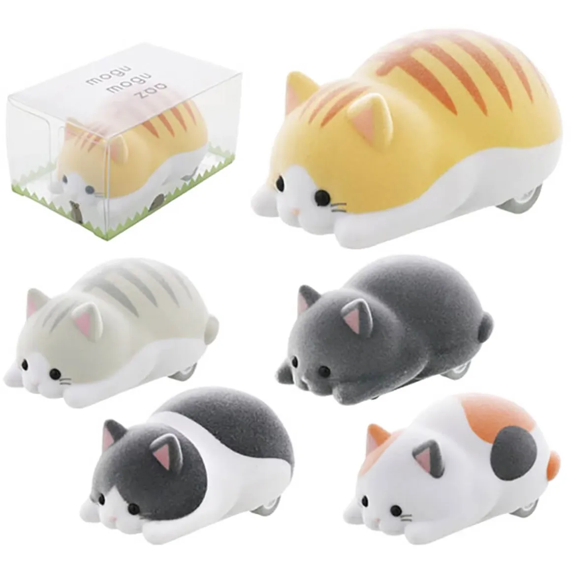 Cat Mogu Mogu Zoo Desk Cleaner by Sun-Star Japan