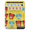 Cats & Dogs Four-In-A-Row Magnetic Game by Petit Collage