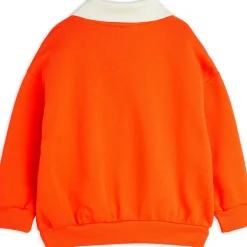 Cats Embroidered Collar Sweatshirt by Mini Rodini