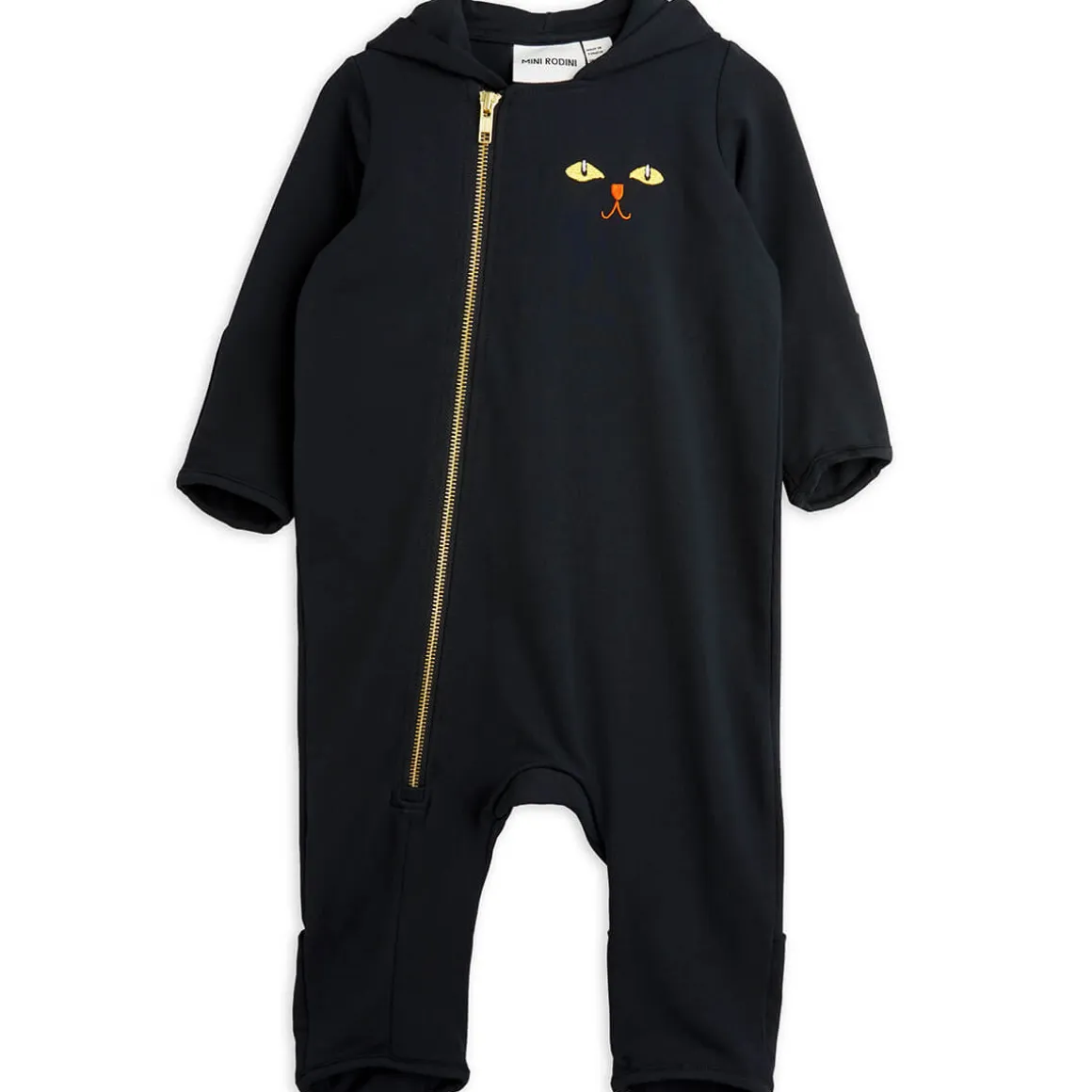 Catsuit Baby Onesie by Mini Rodini