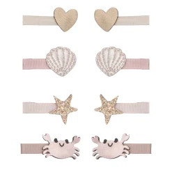 Cecil Crab Mini Hair Clips by Mimi & Lula