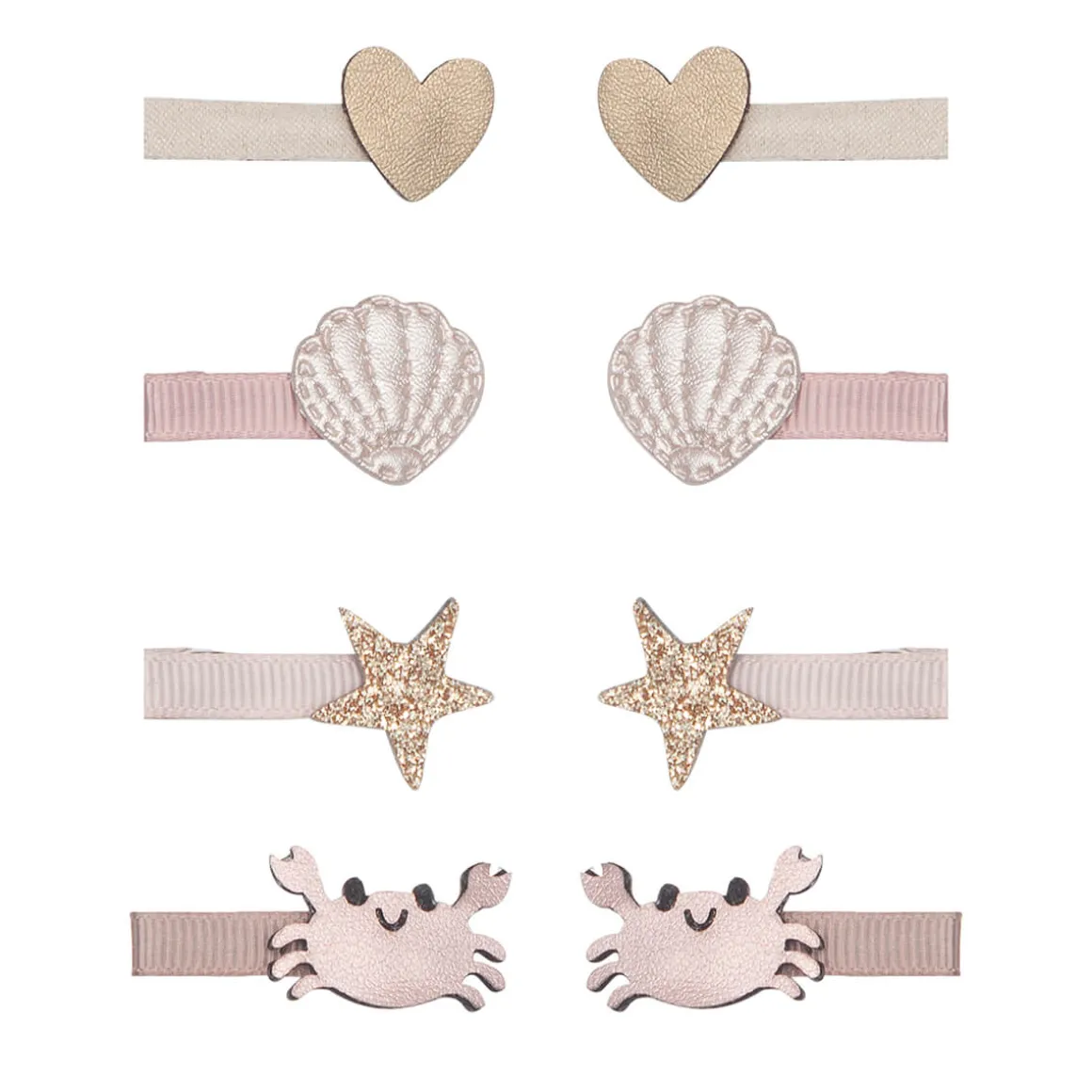 Cecil Crab Mini Hair Clips by Mimi & Lula