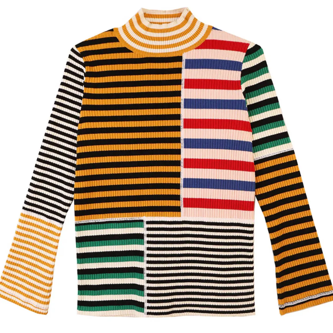 Cecil Top in Multi Stripe by L.F.Markey
