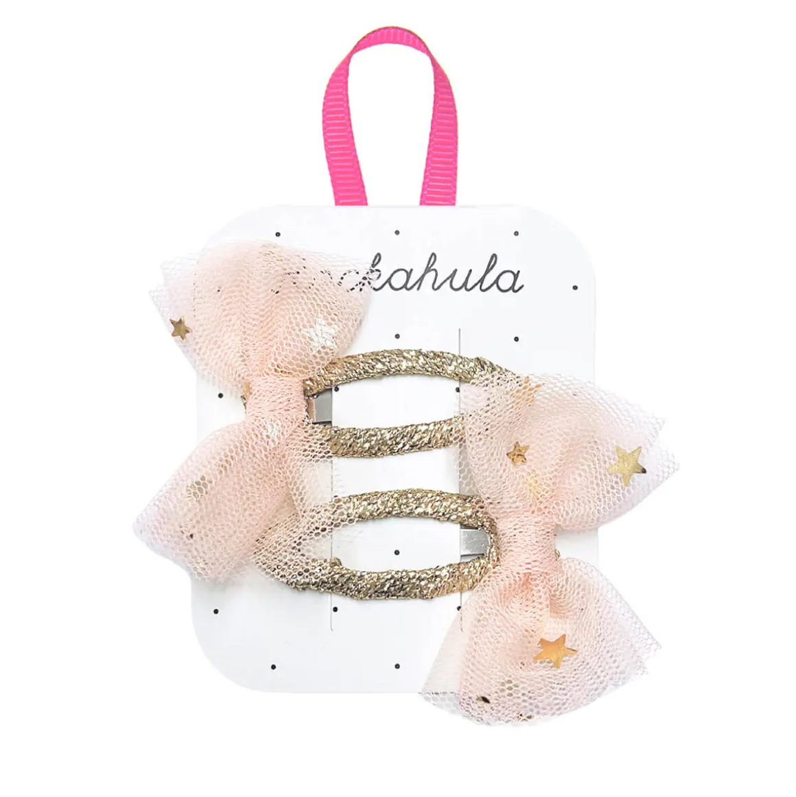 Celestial Tulle Bow Hair Clips by Rockahula