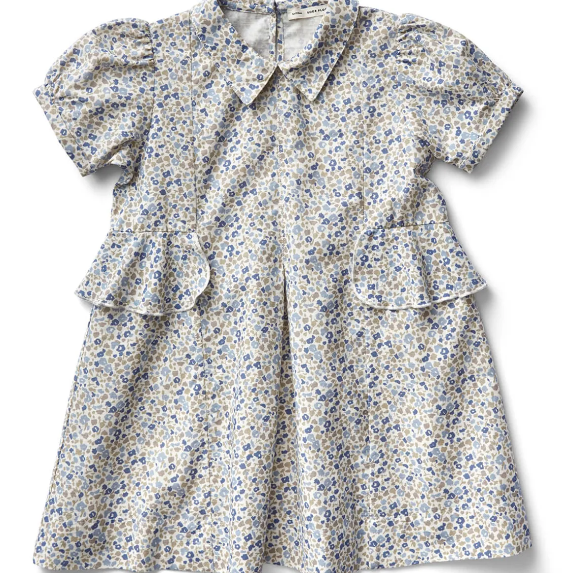 Celia Dress in Menagerie Print / Blueberry by Soor Ploom