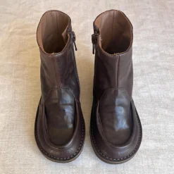 Charles Ankle Boots in Dark Brown by PèPè