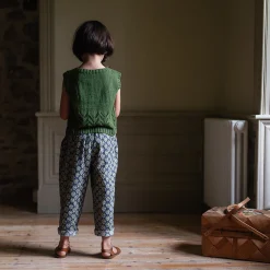 Charlotte Trousers in Thistle Floral by Little Cotton Clothes