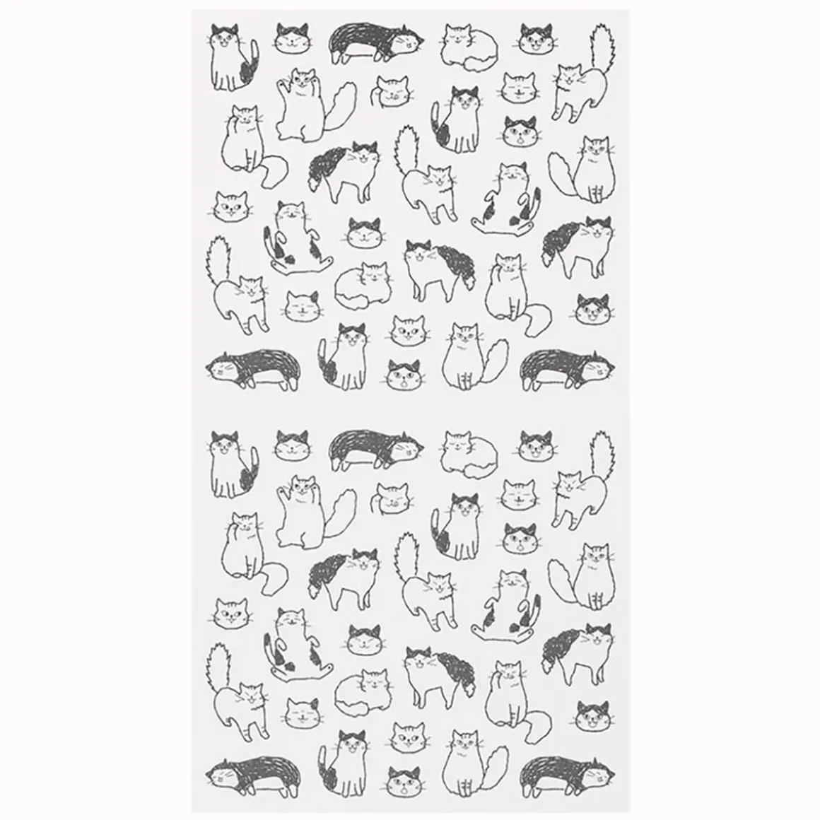 Chat Cat Stickers 2594 by Midori