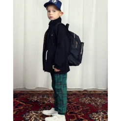 Check AOP Sweatpants in Green by Mini Rodini - Last One In Stock - 80/86 (12-18 Months)