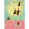 Cheeky Monkeys Greetings Card by Wildflower Cards