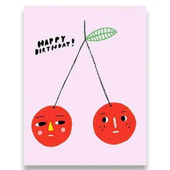 Cherry Bomb Greetings Card by Carolyn Suzuki for 1973