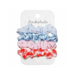 Cherry Gingham Scrunchie Set by Rockahula