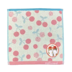 Cherry Nyan Dot Mofusand Mini Hand Towel (25cm) by Marushin Japan