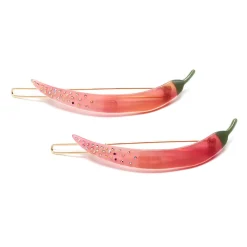 Chili Pepper Barette Clips by Winona Irene