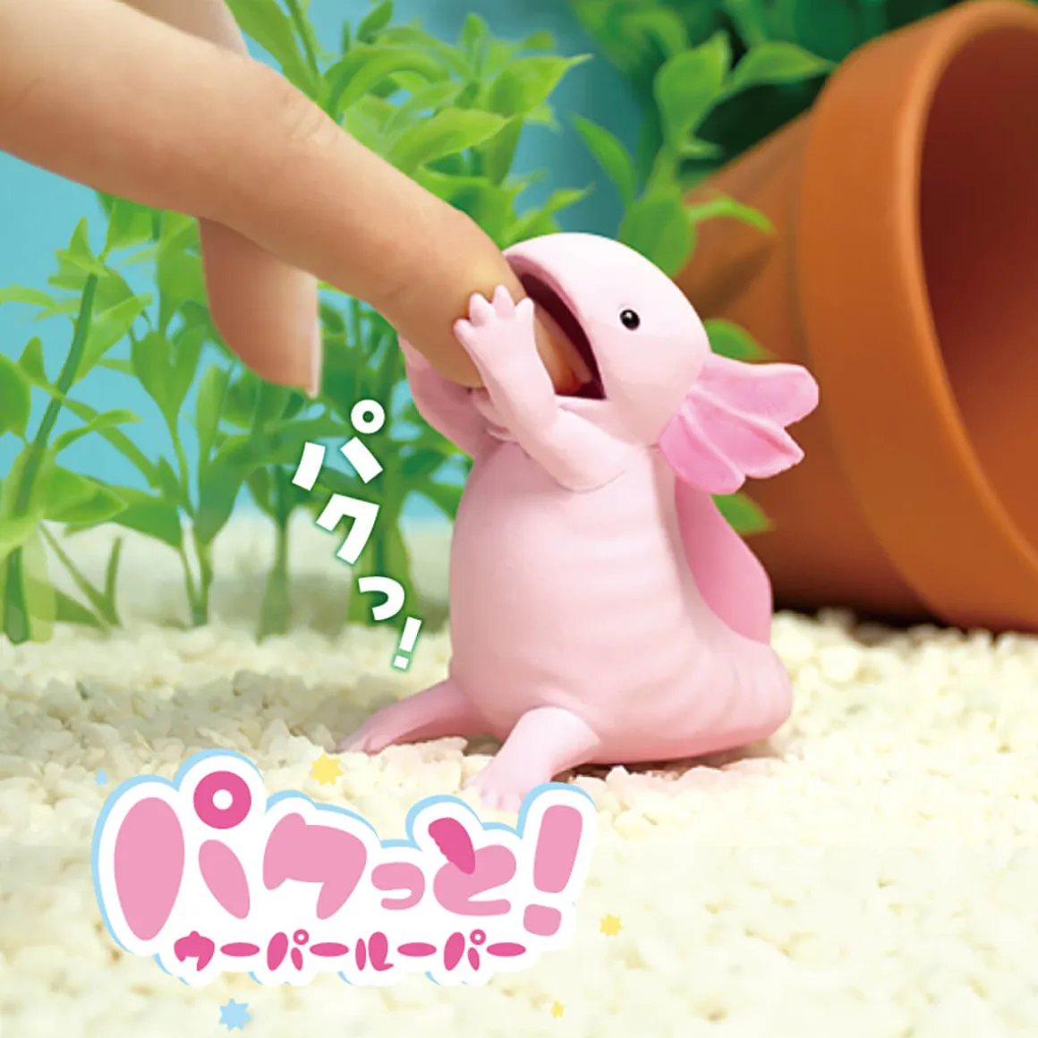 Chomp! Axolotl Blind Box by Yell Japan