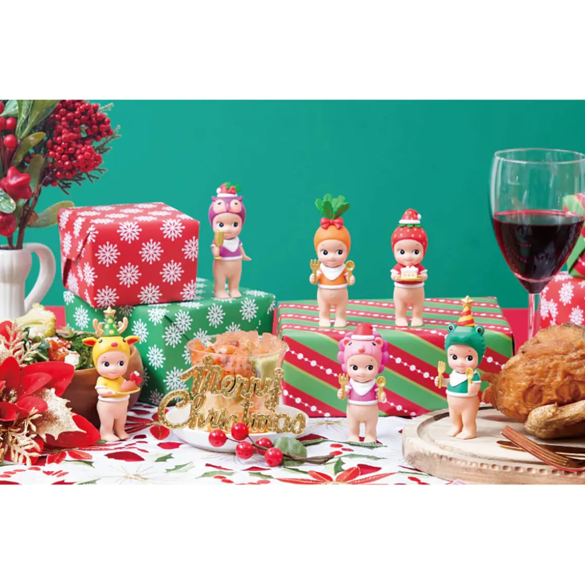 Christmas Dinner Series Doll (2024 Limited Edition) by Sonny Angel - IN STOCK NOW - LIMITED QTYS