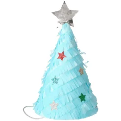 Christmas Tree Fringed Party Hats by Meri Meri