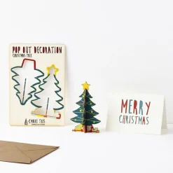 Christmas Tree Pop Out Decoration And Christmas Card by The Pop Out Card Company