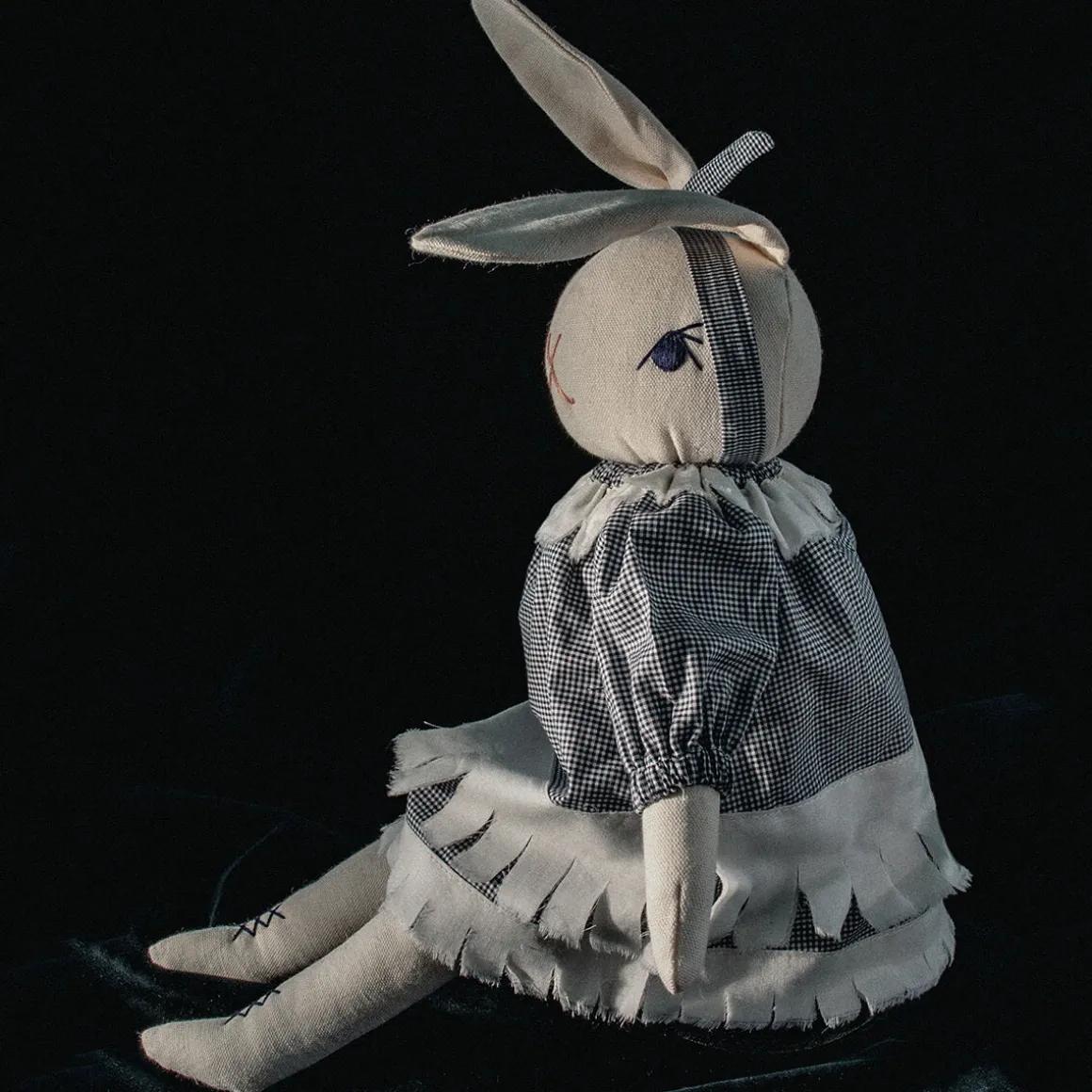 Claire Large Rabbit in Cream by Polka Dot Club