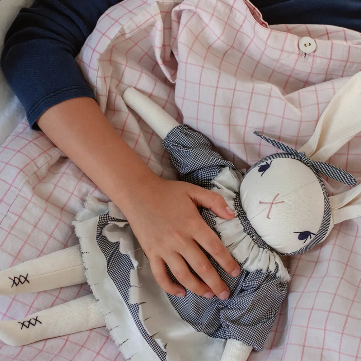 Claire Large Rabbit in Cream by Polka Dot Club