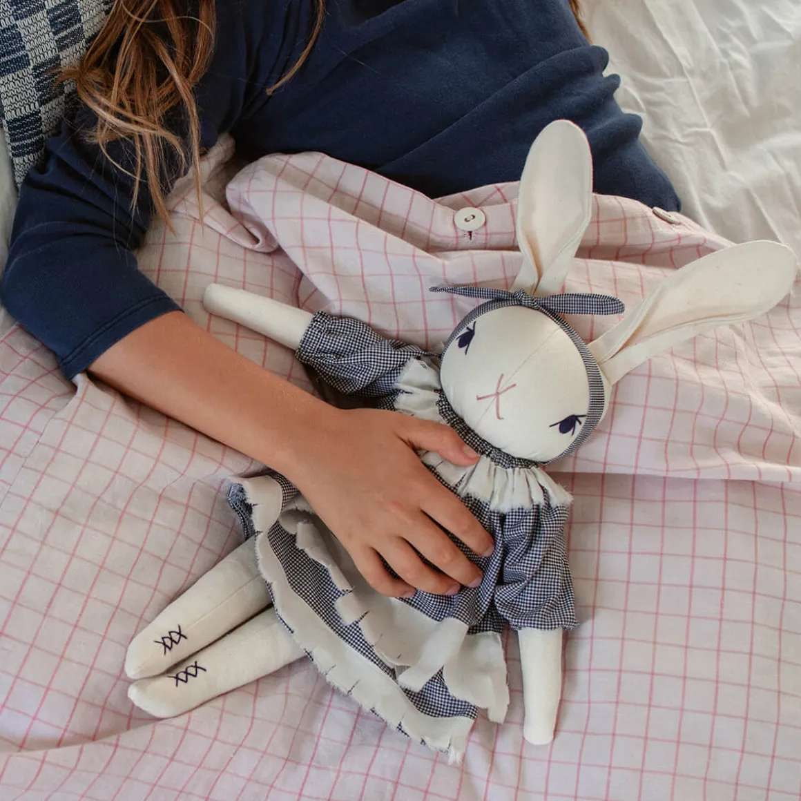 Claire Large Rabbit in Cream by Polka Dot Club