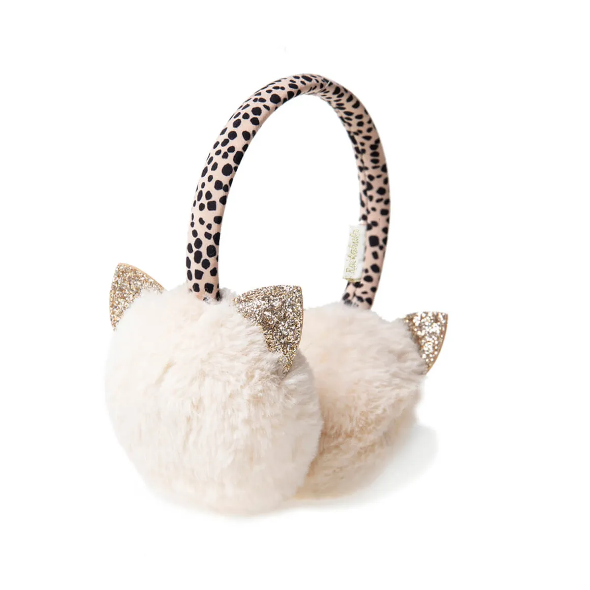 Clara Cat Leopard Earmuffs by Rockahula