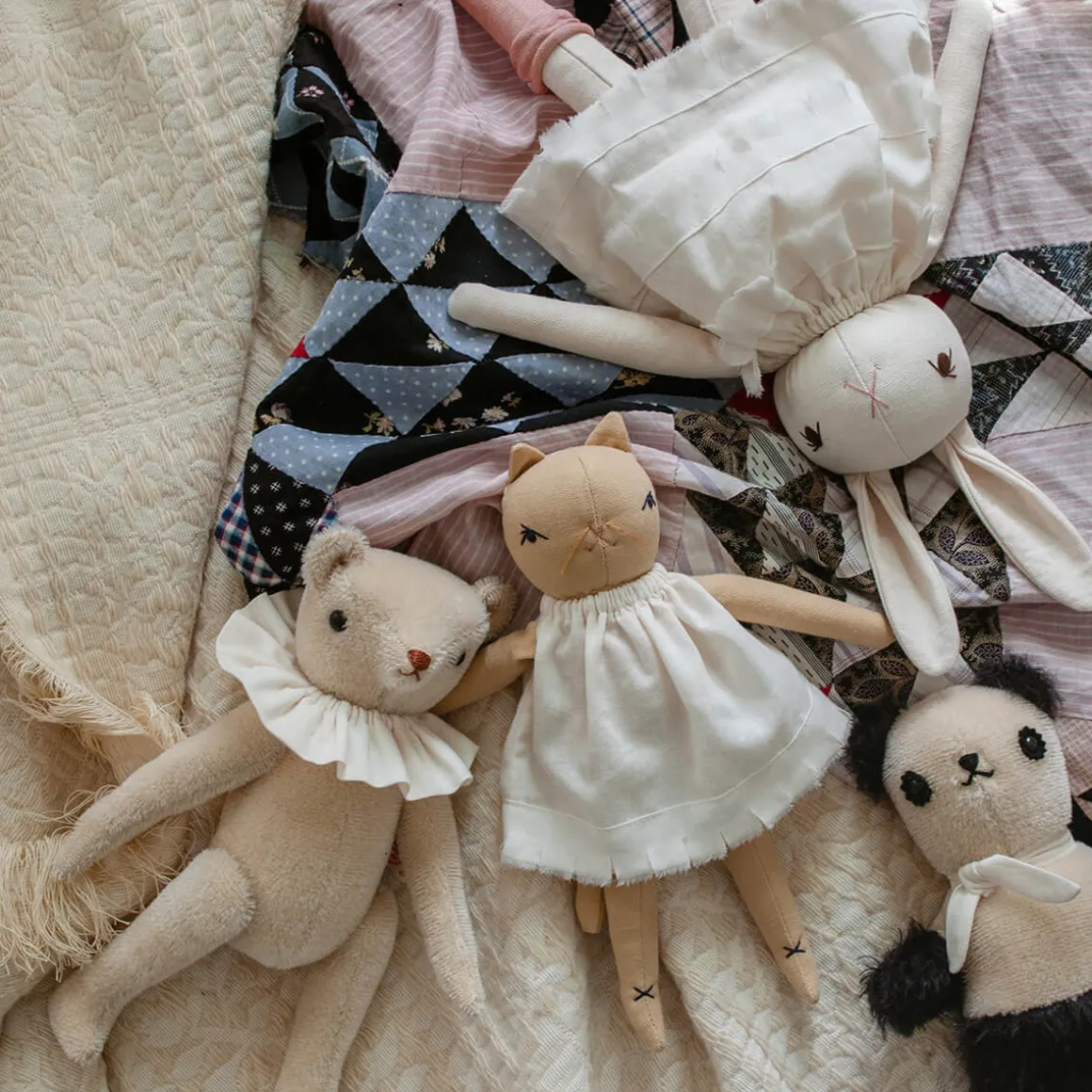 Classic Bear in Cream by Polka Dot Club
