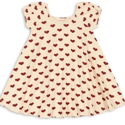 Classic Short Sleeve Dress in Amour Rouge by Konges Slojd