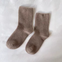 Cloud Adult Socks in Frappe by Le Bon Shoppe
