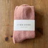 Cloud Adult Socks in Mulberry by Le Bon Shoppe