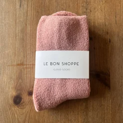 Cloud Adult Socks in Mulberry by Le Bon Shoppe