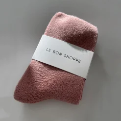 Cloud Adult Socks in Mulberry by Le Bon Shoppe