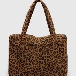 Cloud Carry-On Bag in Leopard by Baggu