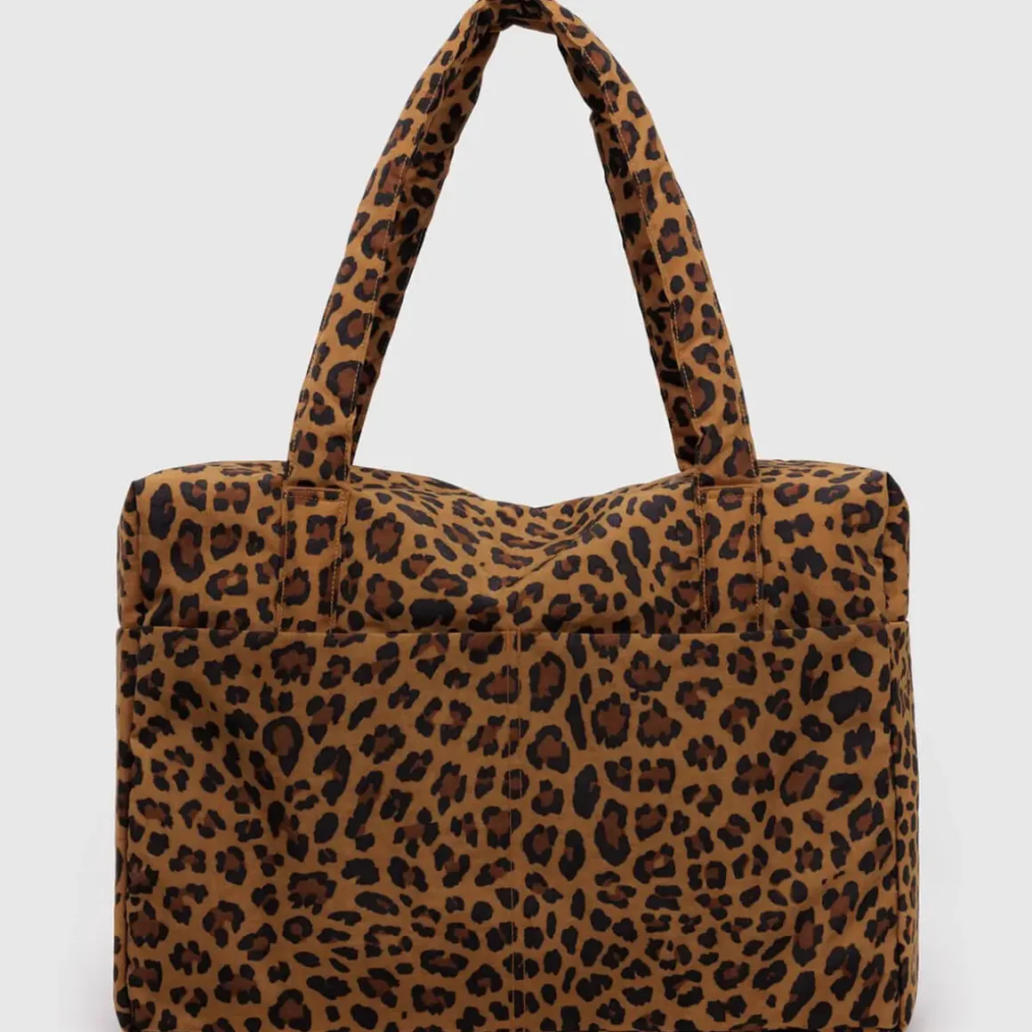 Cloud Carry-On Bag in Leopard by Baggu
