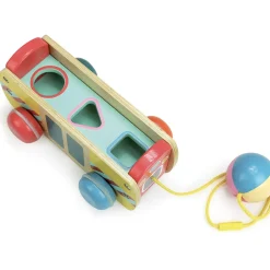 Coach Pull Toy by Vilac