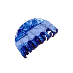 Cobalt Blue Marble Large Hair Claw by Hello Sakura