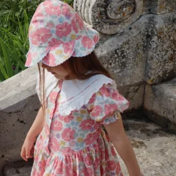 Coeur Collar Dress in Fleur Anglaise by Konges Slojd