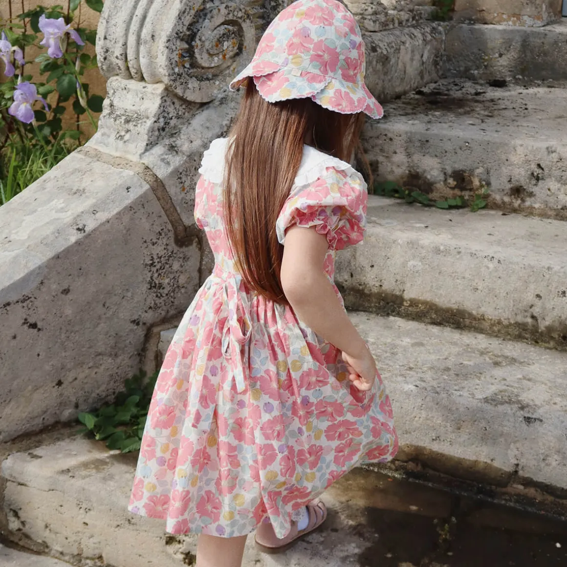 Coeur Collar Dress in Fleur Anglaise by Konges Slojd