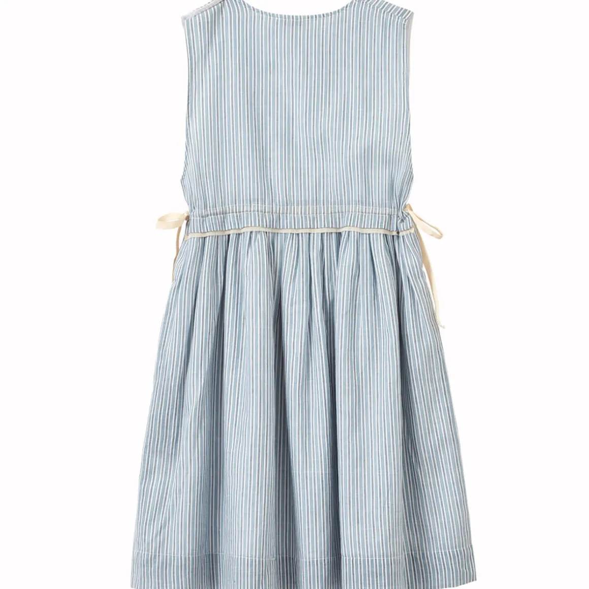 Colima Dress in Light Blue Stripe by Caramel