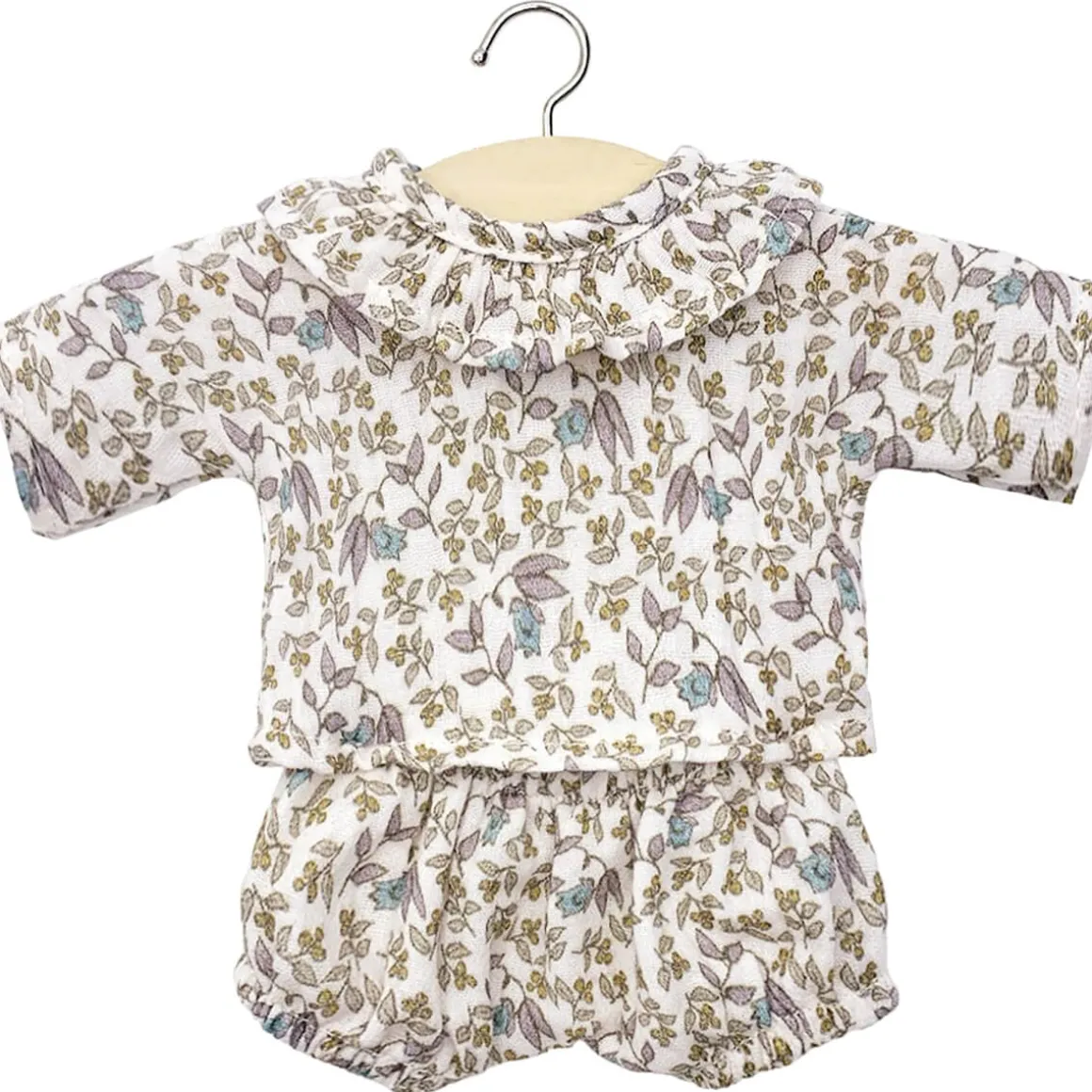 Coline Outfit (28cm Doll) in Clochette Print by Minikane