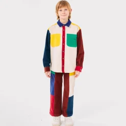 Colour Block Corduroy Pants by Bobo Choses