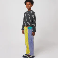Colour Block Denim Pants by Bobo Choses