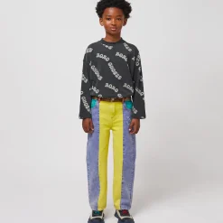 Colour Block Denim Pants by Bobo Choses