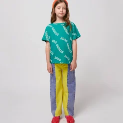 Colour Block Denim Pants by Bobo Choses