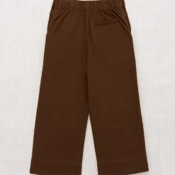 Colour Block Sailor Pant in Nut Brown by Misha & Puff