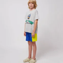Colour Block Swim Boardshorts by Bobo Choses