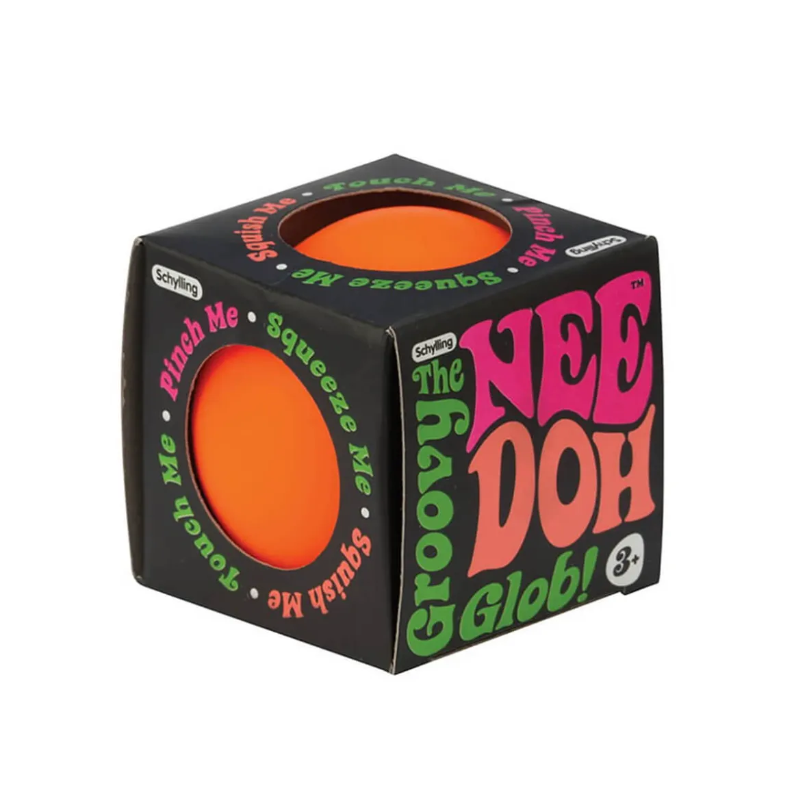 Coloured Glow in the Dark Needoh Squishy Toy by Schylling