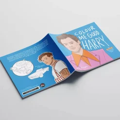 Colour Me Good Harry Styles Colouring Book by Mel Elliott